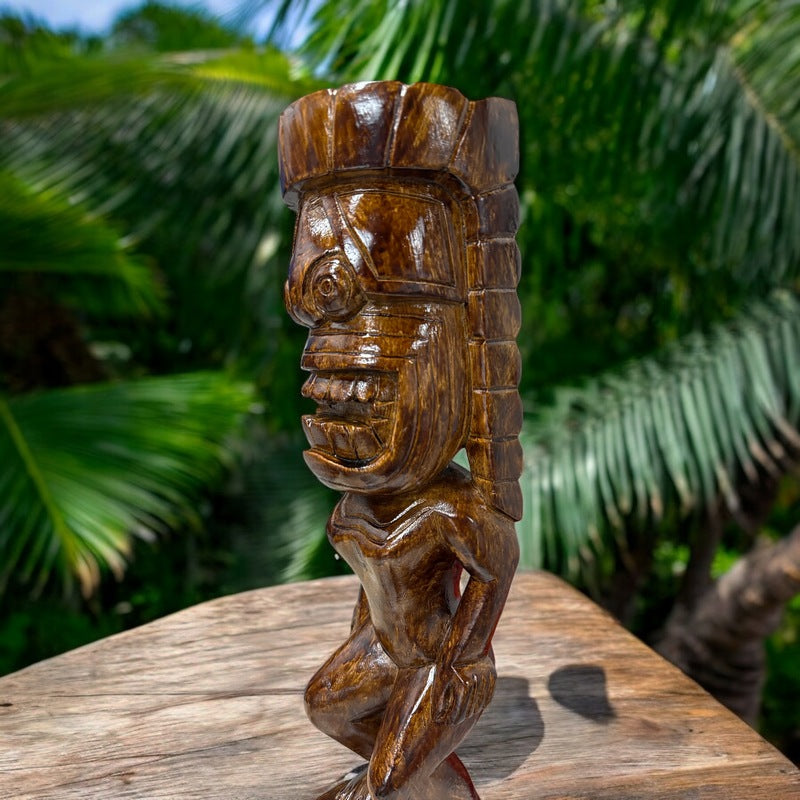 Kanaloa Tiki | Hawaii Museum Stained Replica 20"