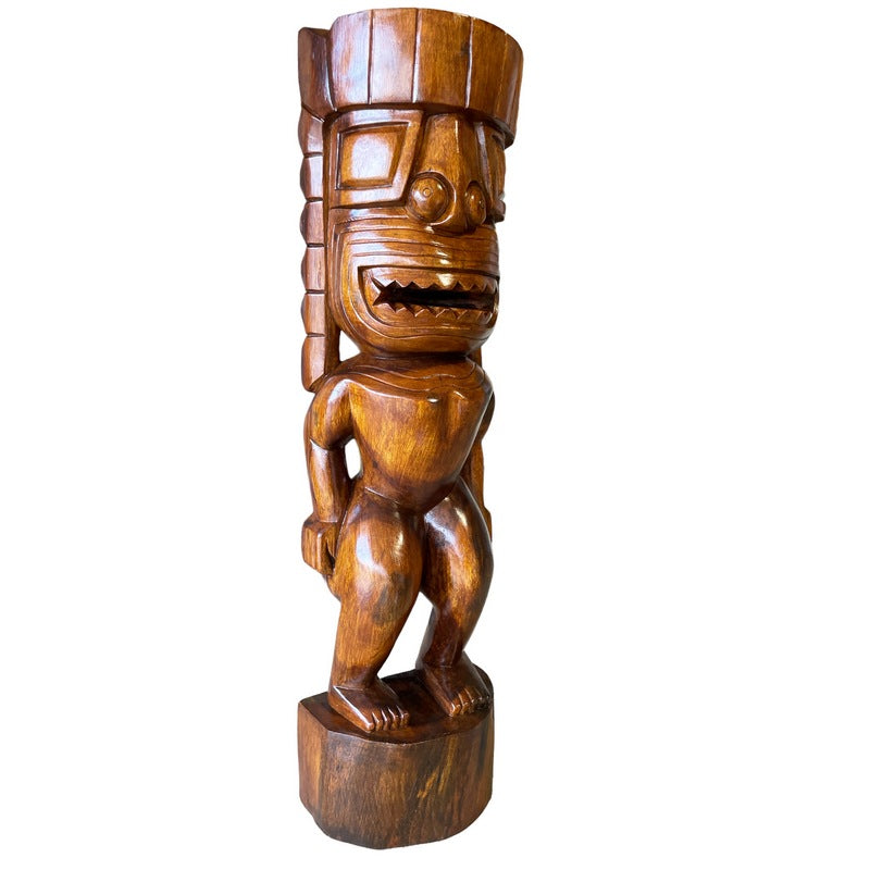 Kanaloa Tiki | Hawaii Museum Replica 40" (Dark Oak)