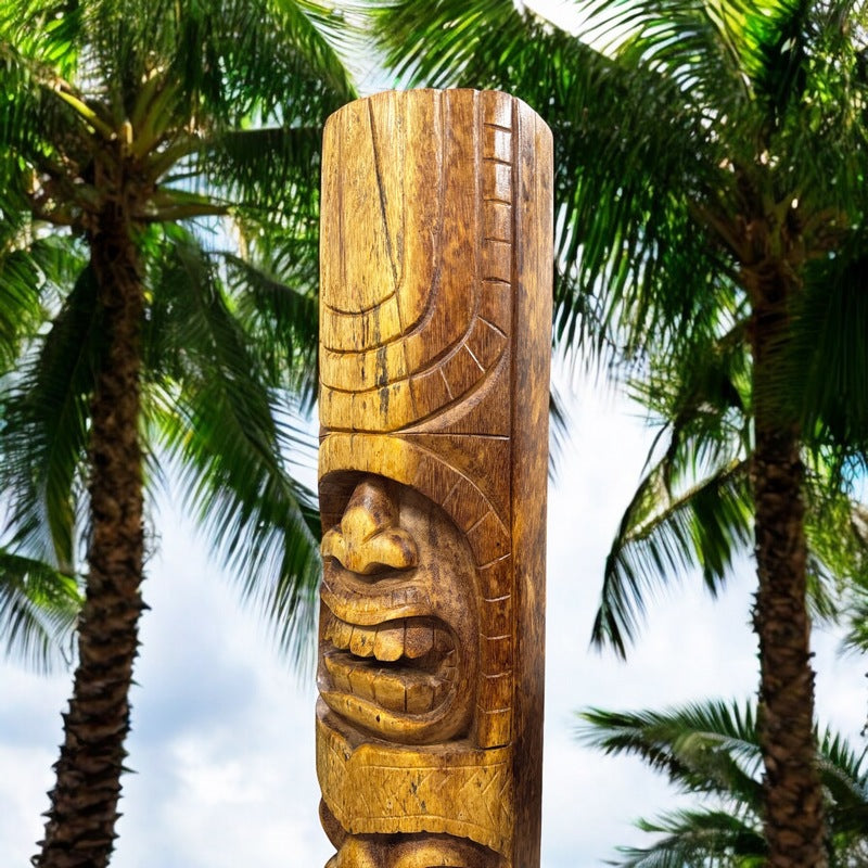 Love and Ocean Tiki Totem | Hawaiian Décor 40