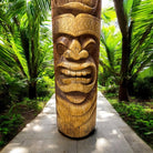 Love and Ocean Tiki Totem | Hawaiian Décor 40"