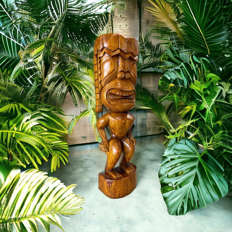 Kane Tiki | Hawaii Museum Replica  40" (Stained)