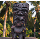 Kanaloa Tiki | Hawaii Museum Replica 16" (Stained)