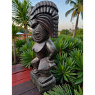 Ku | Traditional Hawaiian Museum Tiki  20"