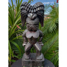 Ku | Traditional Hawaiian Museum Tiki  20"