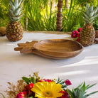 Acacia Wood Pineapple Bowl