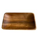 Acacia Wood Rectangular Bowl