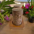 Acacia Wood Tiki | Salt and Pepper Set