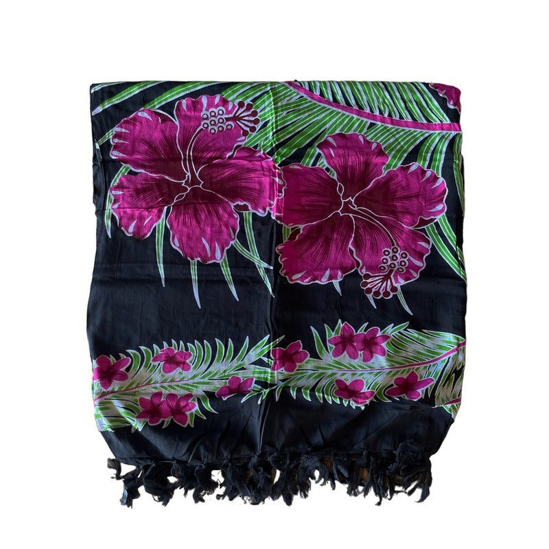 Hawaiian Magenta Flowers | Pareo