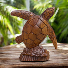 Standing Hawaiian Sea Turtle 8" | Ocean Life Carving