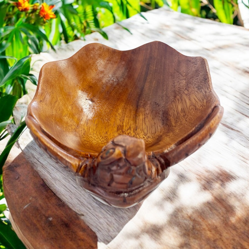 Honu Wooden Bowl 8"