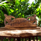 E Komo Mai with Two Turtles | Welcome Sign