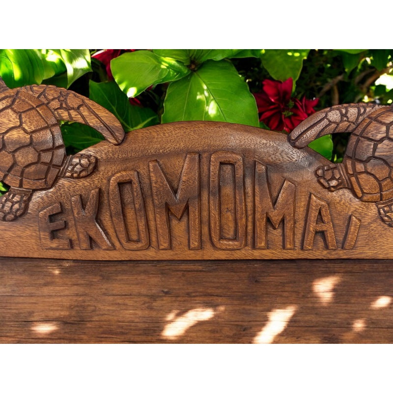 E Komo Mai with Two Turtles | Welcome Sign