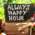 Always Happy Hour | Tiki Bar Sign