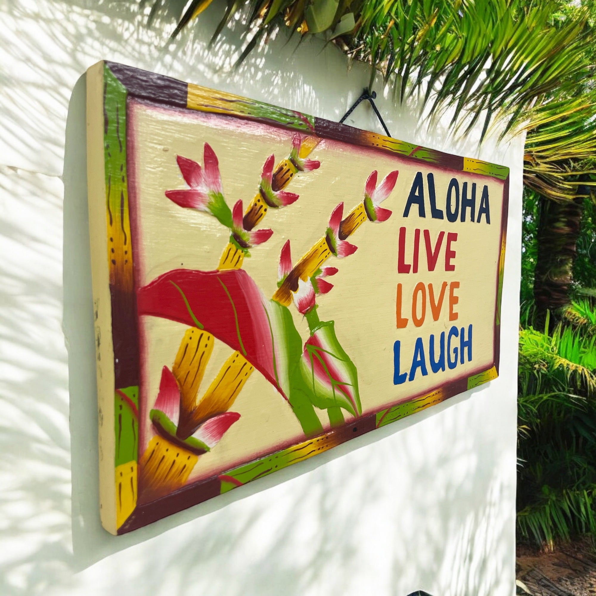 Aloha - Live - Love - Laugh | Hawaiian Sign