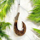 Hawaiian Fish Hook w/ Engravings | Hawaiian Home 12"