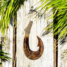 Hawaiian Fish Hook w/ Engravings | Hawaiian Home 12"