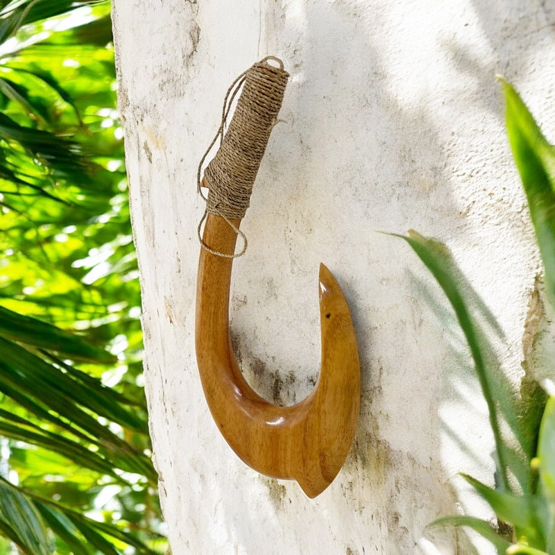 Hawaiian Fish Hook | Home Décor 12"