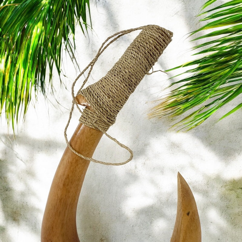 Hawaiian Fish Hook | Home Décor 12"