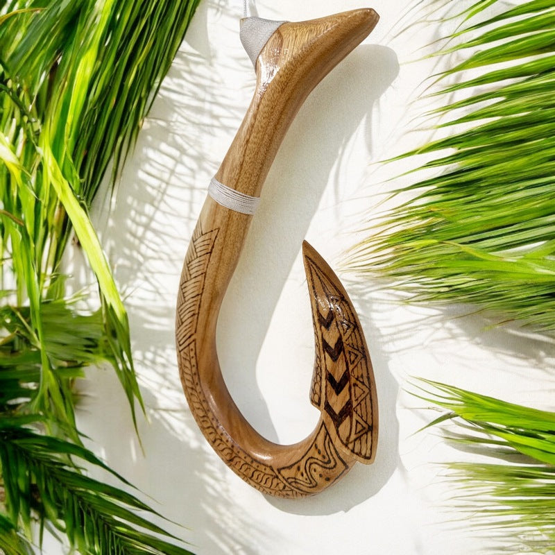 Hawaiian Makau w/ Engravings | Home Décor