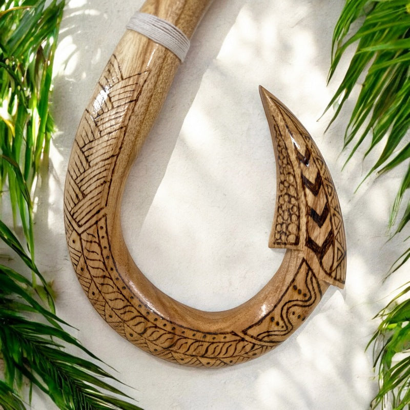 Hawaiian Makau w/ Engravings | Home Décor