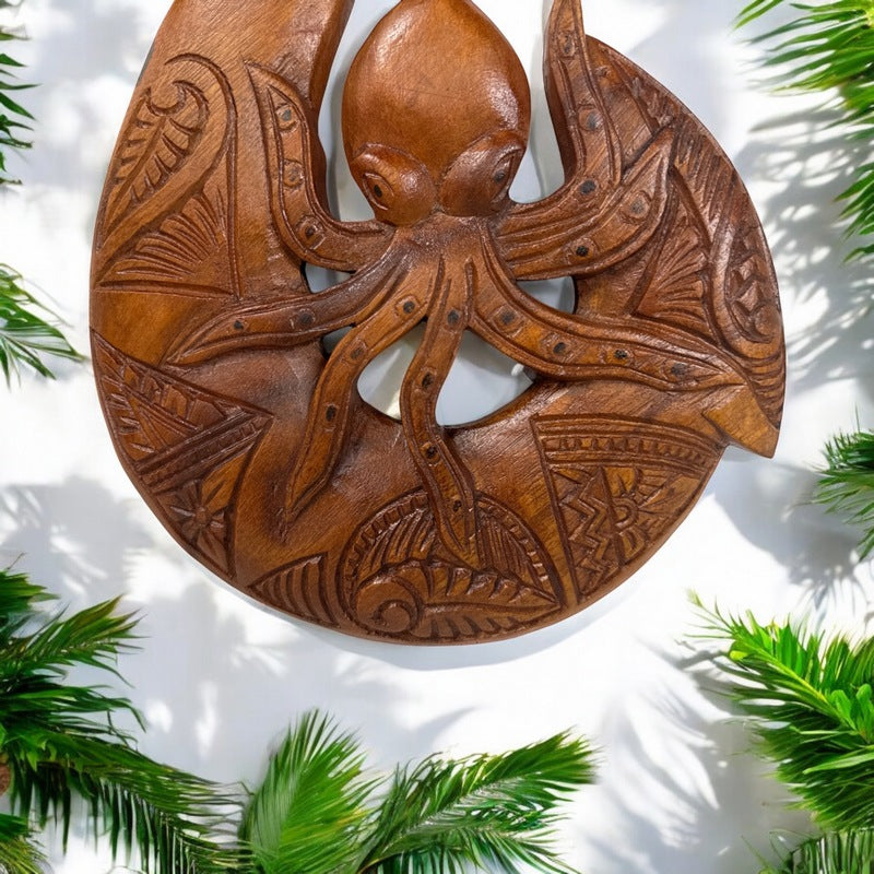 Hawaiian Fish Hook w/ Octopus