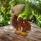 Hawaiian Fish Hook w/ Octopus on Stand