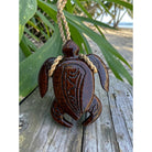 Koa Wood Honu w/ Engravings