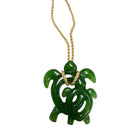 Jade Sea Turtle Ohana | Hawaiian Necklace