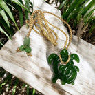 Jade Sea Turtle Ohana | Hawaiian Necklace