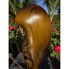 Traditional Carved Wooden Wahaika  | Māori Warrior