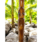 Traditional Wooden Wahaika | Māori Warrior (Natural)