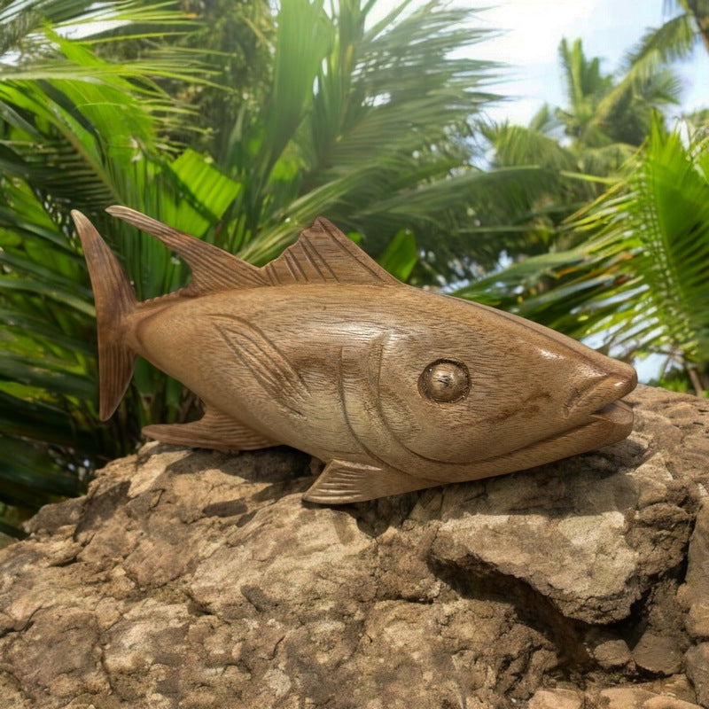 Ahi Tuna 12" | Sea Life Carving (Natural)