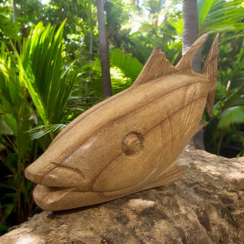 Ahi Tuna 12" | Sea Life Carving (Natural)