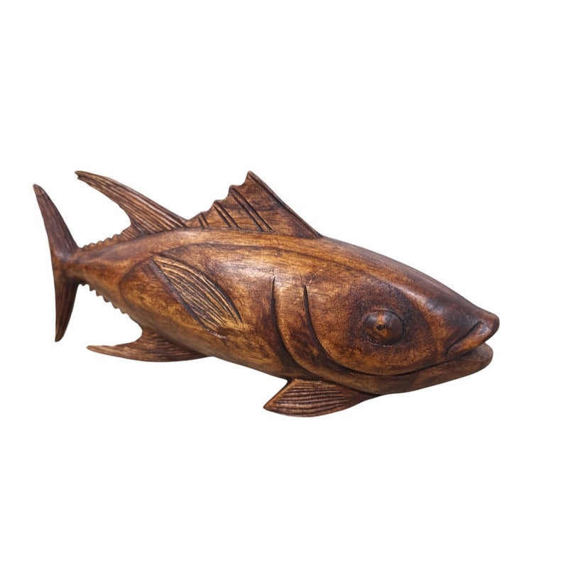 Ahi Tuna 12" | Sea Life Carving (Stained)