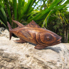 Ahi Tuna 12" | Sea Life Carving (Stained)