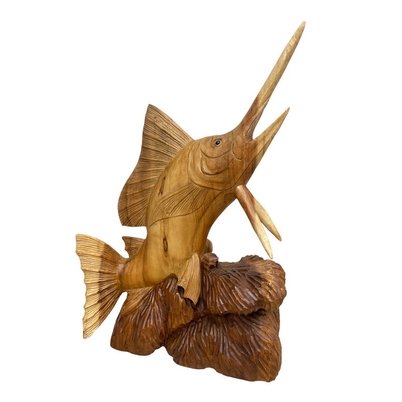 Billfish Statue 20" | Sea Life Carving