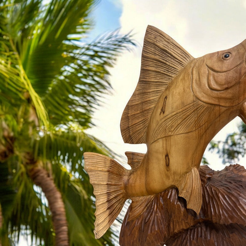 Billfish Statue 20" | Sea Life Carving