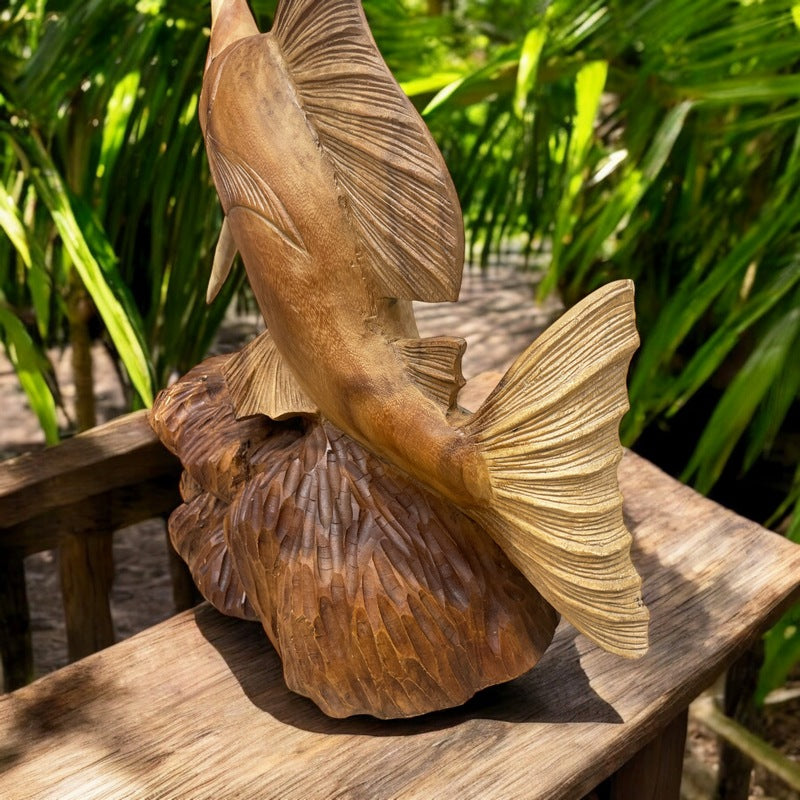 Billfish Statue 20" | Sea Life Carving