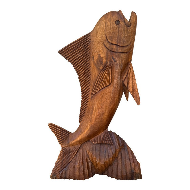 Standing Mahi Mahi |  Sea Life Carving 16"