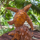 Standing Hawaiian Sea Turtle 20 " | Ocean Life Carving