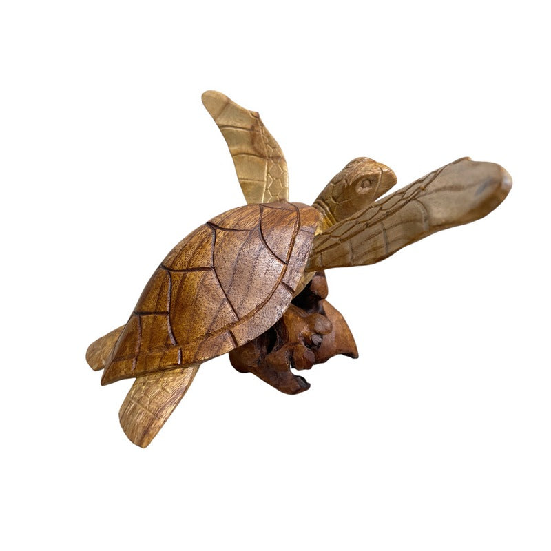 Cheapest Carved Hawaiian Sea Turtle Honu 8