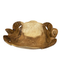 Double Honu Wooden Bowl 12"