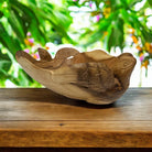 Double Honu Wooden Bowl 12"