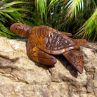 Hawaiian Sea Turtle with Palm Tree | Ocean Life 12"