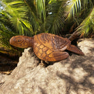 Hawaiian Sea Turtle with Palm Tree | Ocean Life 12"