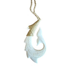 Whales Tail Fish Hook Necklace