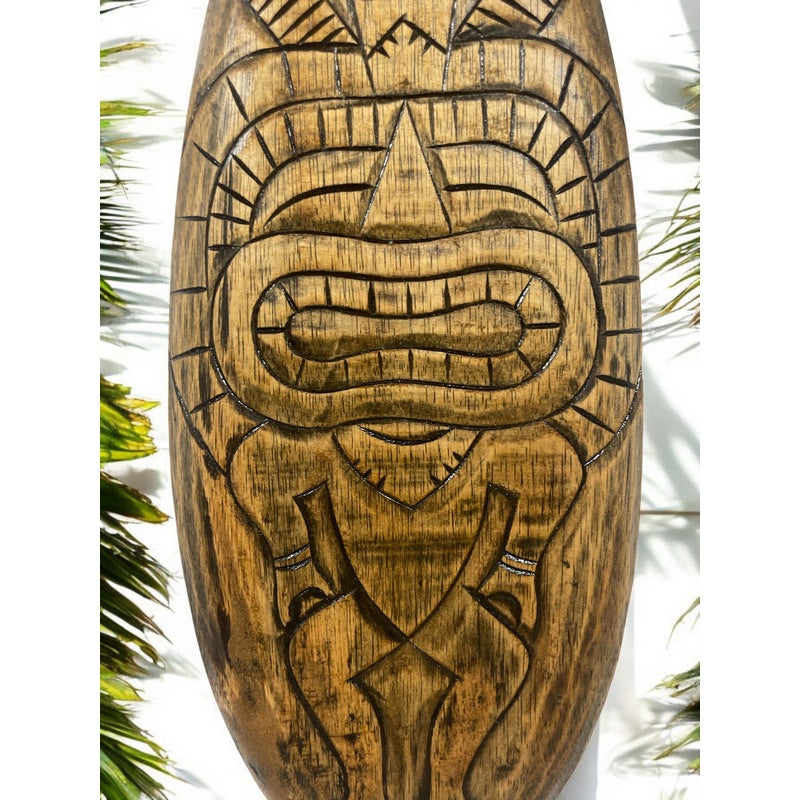 Surfboard with Tiki | Surf Sign 20"