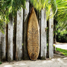 Surfboard with Tiki | Surf Sign 39"