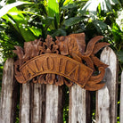 Aloha Sign with Fishes | Tropical Décor