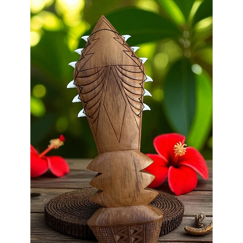 Hawaiian Leiomano Spear Club | Handcrafted Polynesian Art – Makana Hut